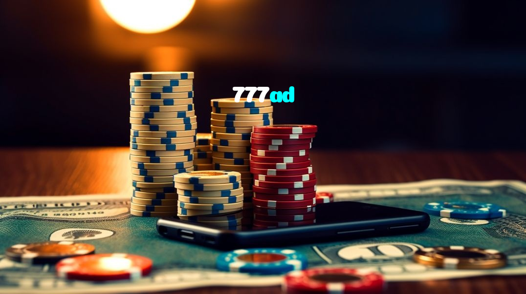 777ad casino presented on mobile device in Pakistan with slots and live games